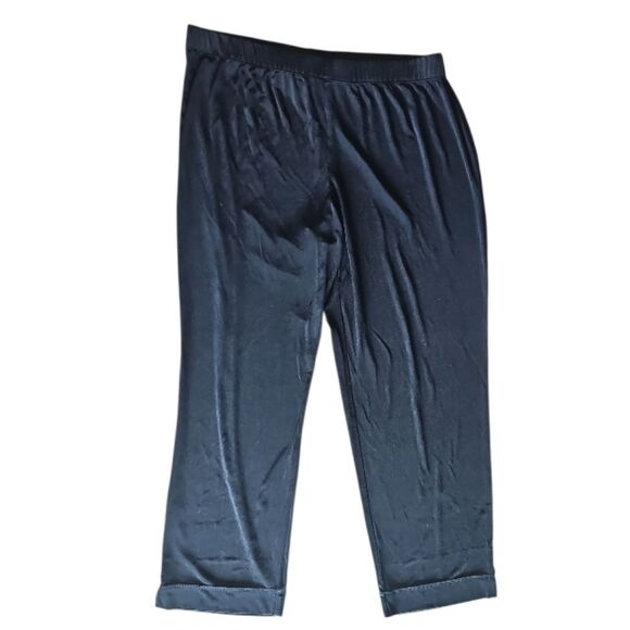 Chico's Travelers Black Pants Sz 3/XL Classic Versatile Comfortable Travel Pants - Picture 3 of 14